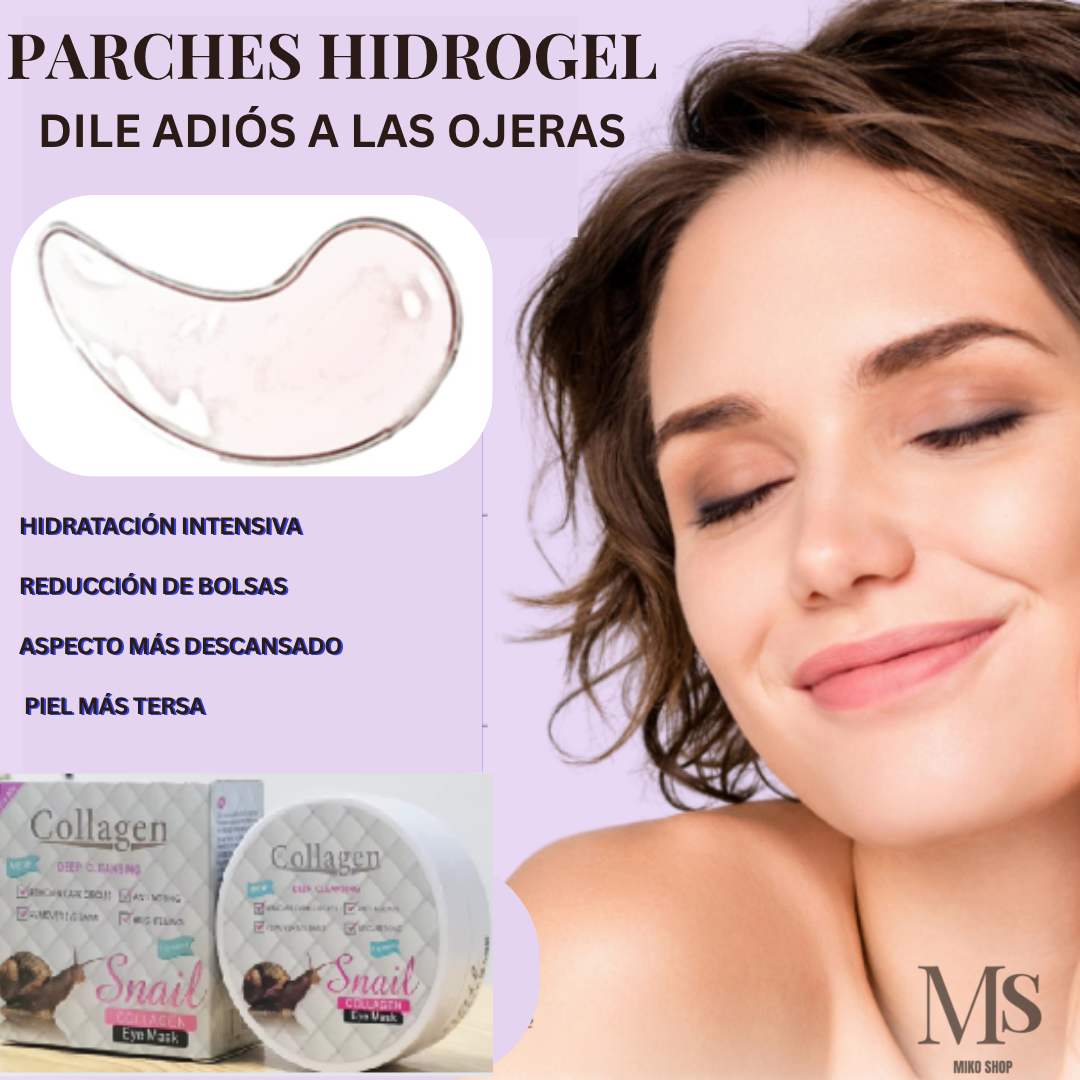 Parches Hidrogel con Extracto de Caracol (60 und)