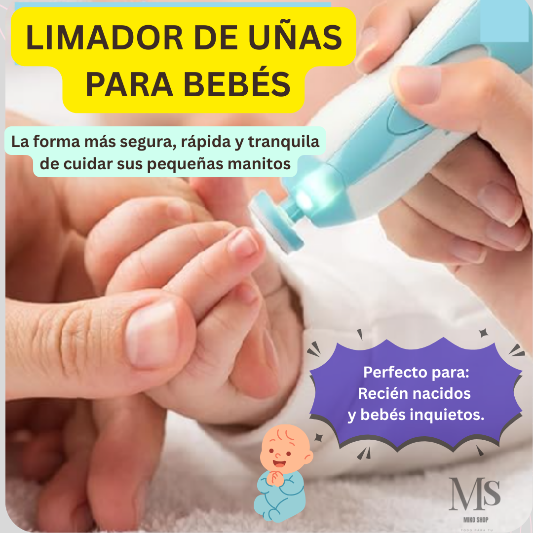 Limador de Uñas para Bebés