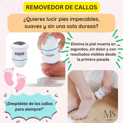 Removedor Callos Durezas Recargable