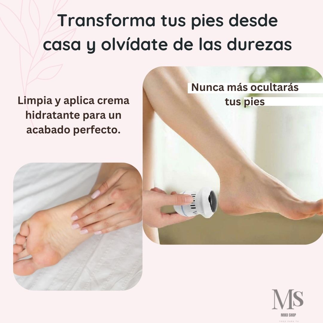 Removedor Callos Durezas Recargable