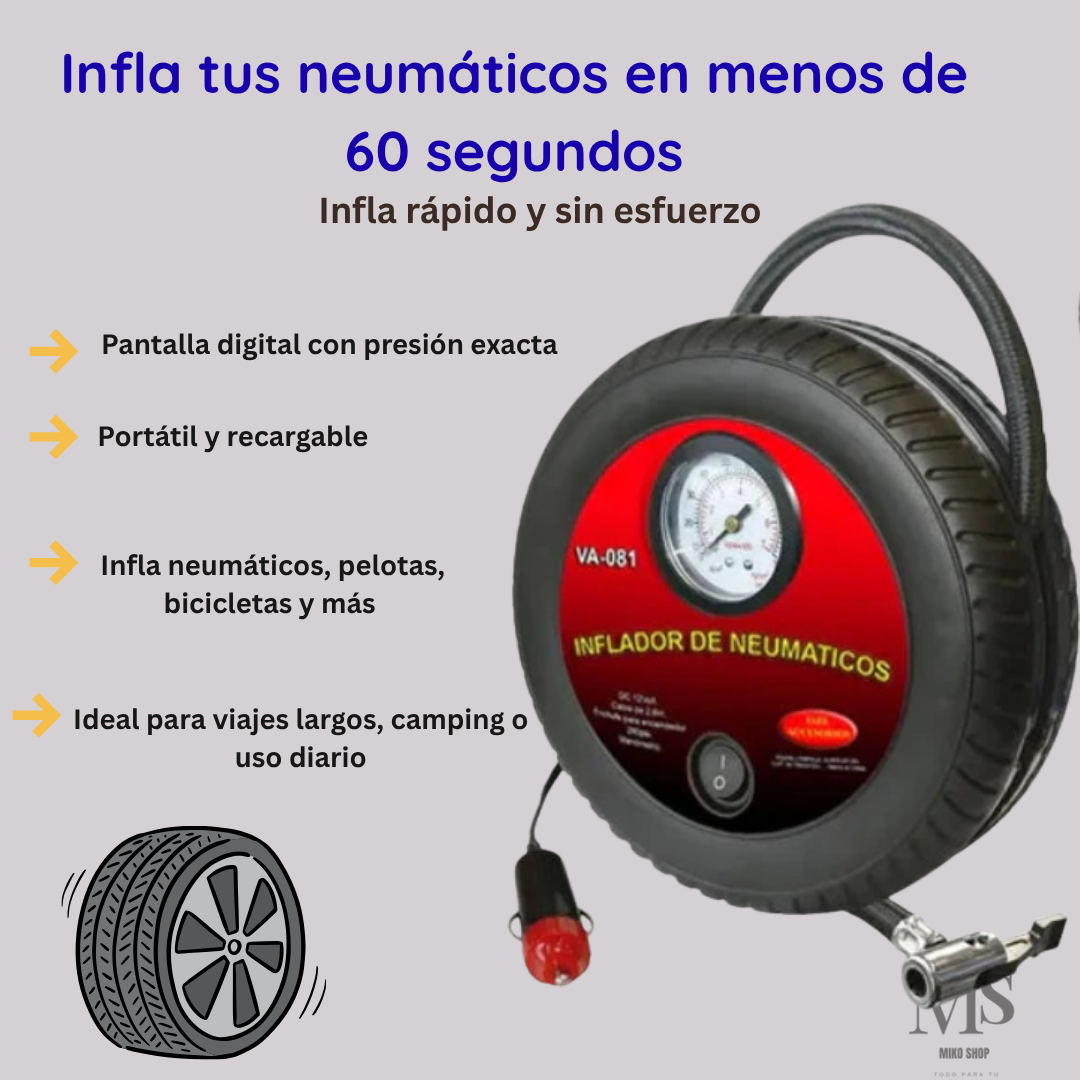 Inflador de Neumáticos