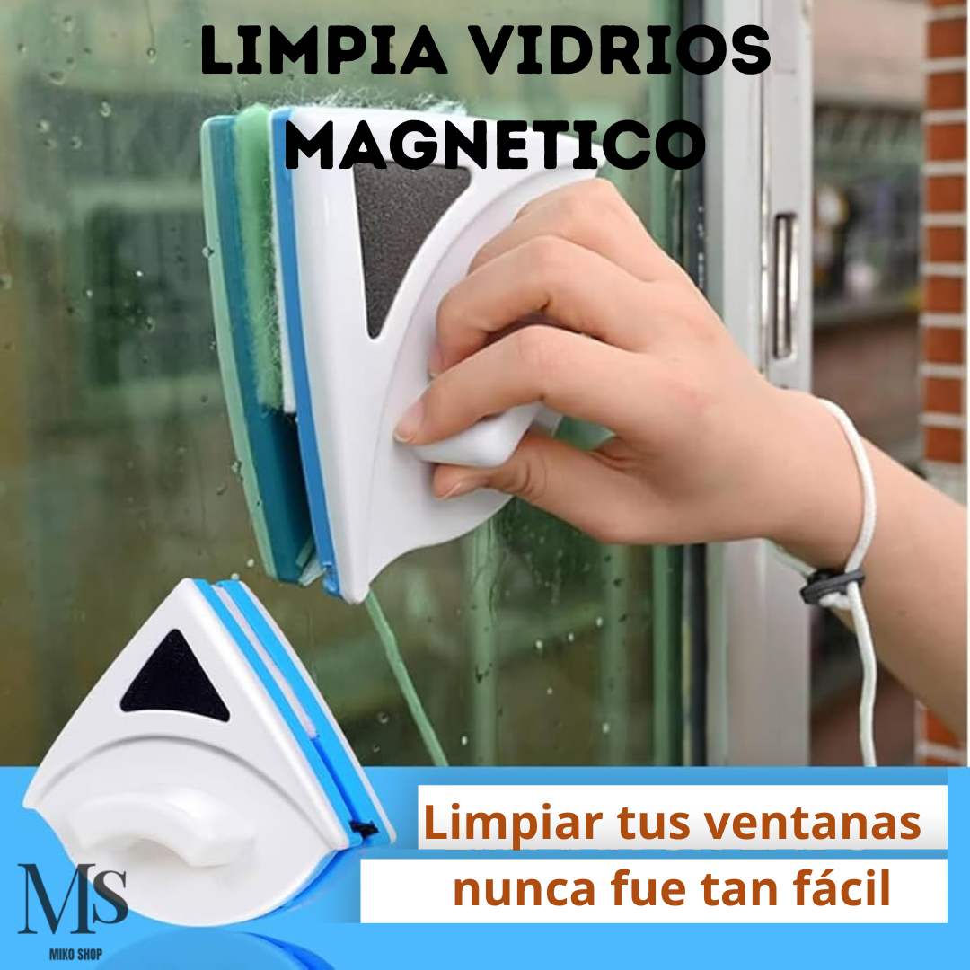 Limpia Vidrios Magnético Triangular