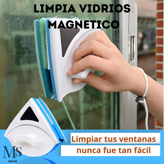 Limpia Vidrios Magnético Triangular