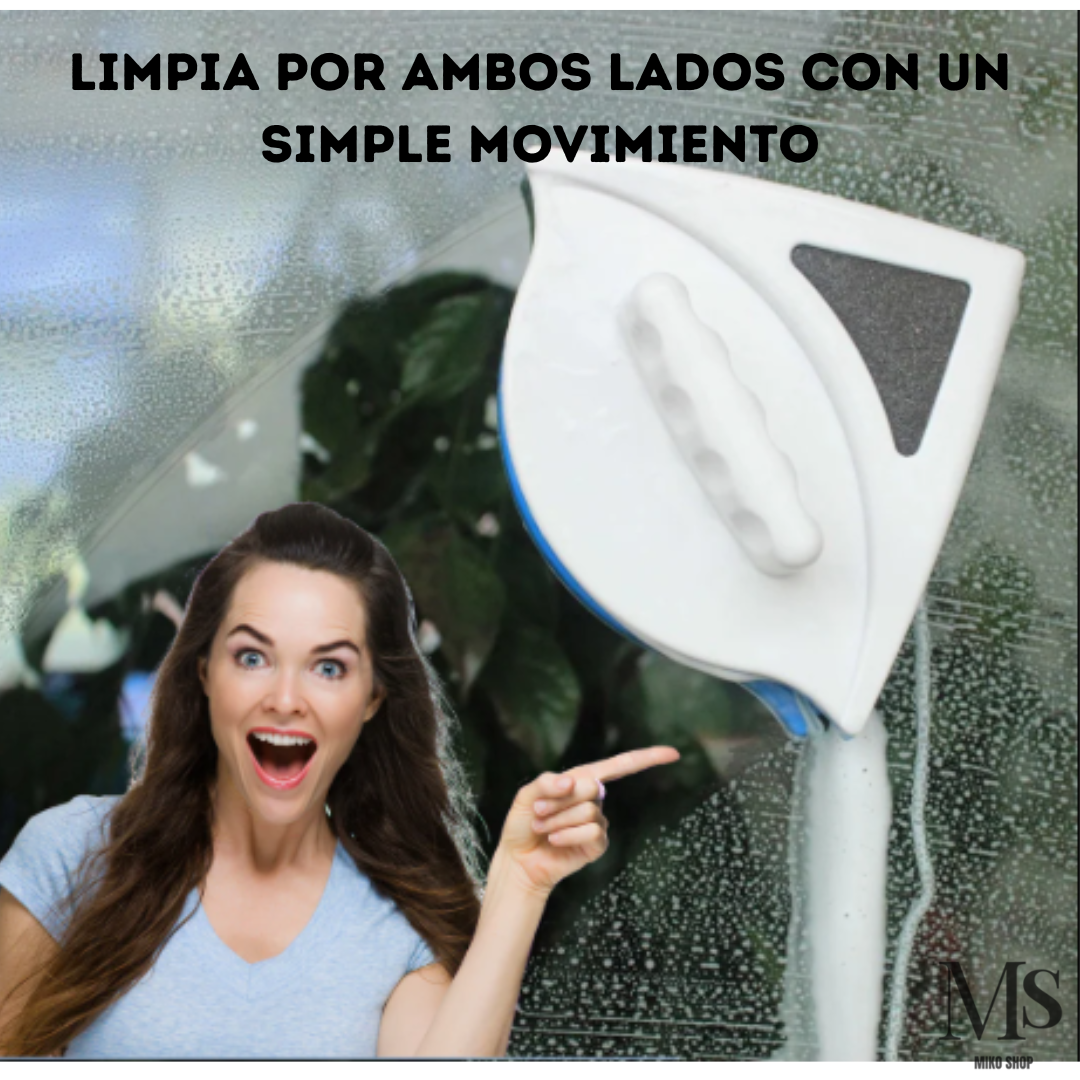 Limpia Vidrios Magnético Triangular