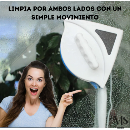Limpia Vidrios Magnético Triangular